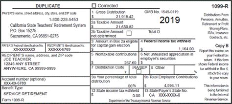 Reading your Form 1099-R - CalSTRS.com