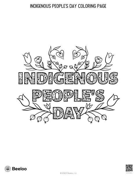 Indigenous People's Day-themed Coloring Pages • Beeloo Printable Crafts and Activities for Kids