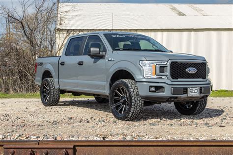 2020 Ford F-150 Lead Foot Gray with RADX4 Stage 1 Lift Level Kit