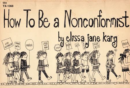 How to be a nonconformist