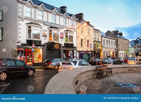 Donegal Town Diamond. County Donegal Editorial Stock Photo - Image of ...