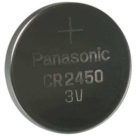 Panasonic CR2450 Battery - 3V Lithium Coin Cell