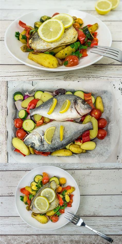 Baked sea bream - recipe - daily Gourmet | Recipe | Sea bream recipes ...