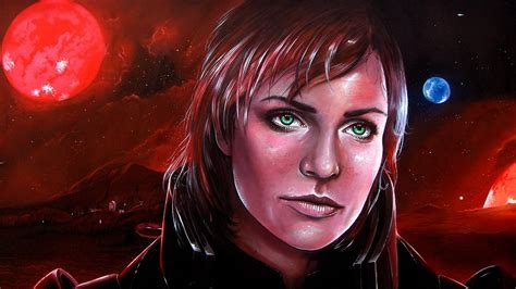 Download Commander Shepard Video Game Mass Effect HD Wallpaper