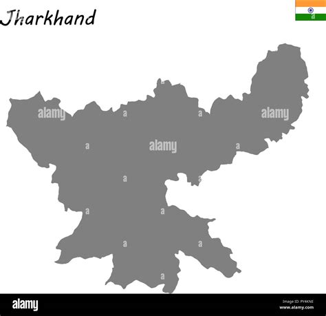 Jharkhand outline Stock Vector Images - Alamy