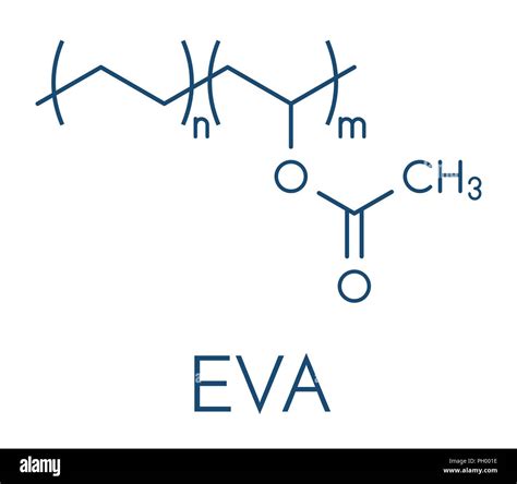 Ethylene Vinyl Acetate Eva Copolymer Chemical Structure Skeletal | My XXX Hot Girl