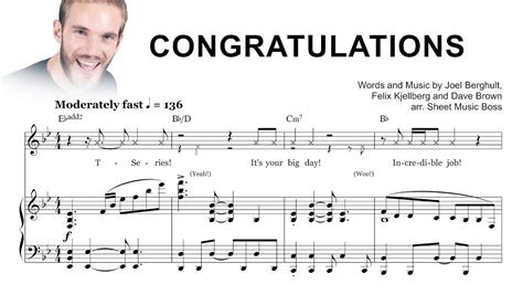 CONGRATULATIONS by PEWDIEPIE [Piano Remix] - YouTube