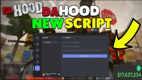 *NEW* Da Hood Script Hub | Roblox (Pastebin) - YouTube