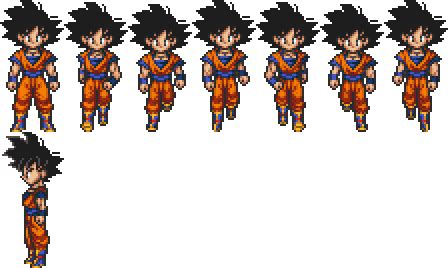 Mui Goku Sprite Sheet