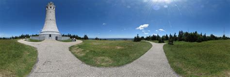 Mt. Greylock (3487'/1063m) summit - Massachusetts high point 360 Panorama | 360Cities