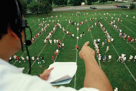 Marching Band M Formation | High atop the tower, current ban… | Flickr