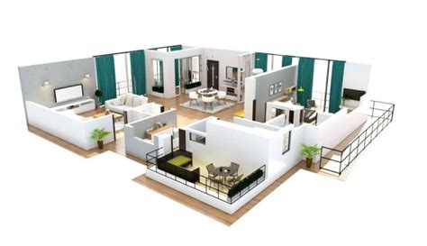 Sketchup 3D Floor Plan - floorplans.click