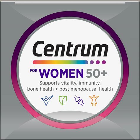 Centrum Women 50+ Daily Multivitamin Supplements 60 Pack | Woolworths