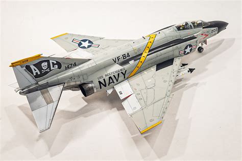 McDonnell F-4B Phantom II -- Plastic Model Airplane Kit -- 1/48 Scale ...