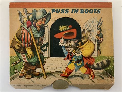 PUSS IN BOOTS POP UP by Vojtech Kubasta: Very Good Hardcover (1961) | Atlanta Vintage Books