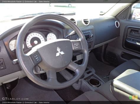 Slate Interior Dashboard for the 2009 Mitsubishi Raider LS Extended Cab #77359098 | GTCarLot.com