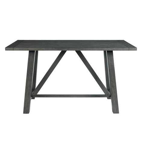 Mayberry Hill Renegade 6 Piece Counter Height Dining Set in Grey | Nebraska Furniture Mart