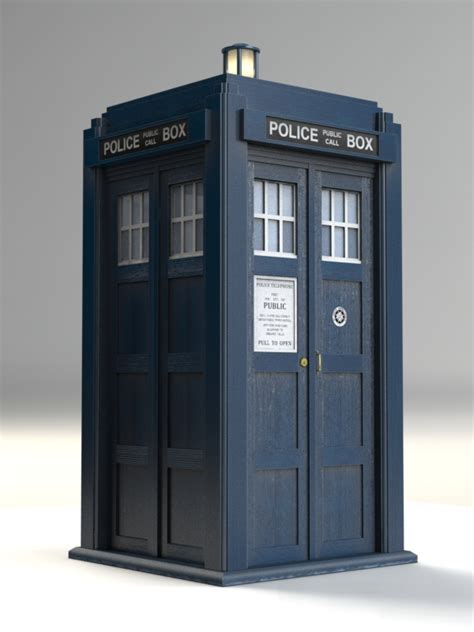 1st Doctor's TARDIS by markpilb on DeviantArt