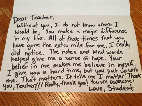 Teacher appreciation quotes, Message for teacher, Letter to teacher