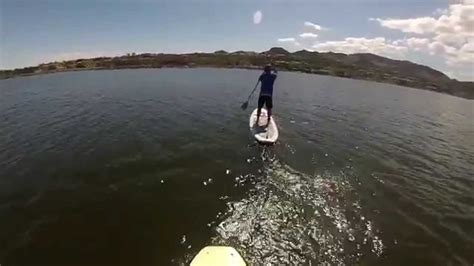 Lake Las Vegas Paddle Boarding Summer 2014 - YouTube