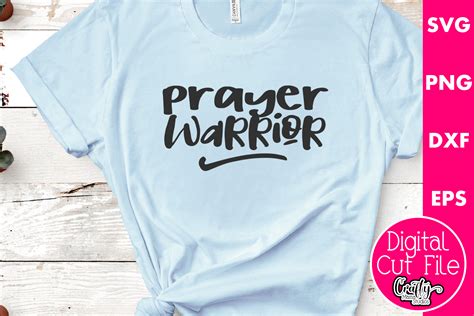 Prayer Warrior Graphic by Crafty Mama Studios · Creative Fabrica