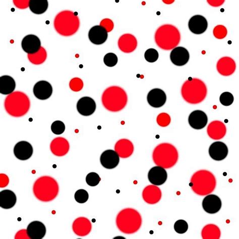 Black and Red Polka Dot pattern | Polka dot pattern, Red polka dot ...