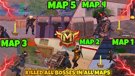 Metro Royale Killed All Bosses in All Maps ( 1,2,3,4,5) / PUBG METRO ...