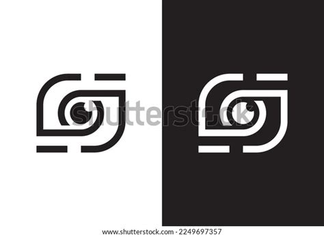 Black White Camera Photography Logo Icon Stock Vector (Royalty Free) 2249697357 | Shutterstock