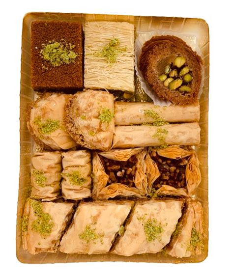 Custom Assorted Baklava - Small Tray - Farhat Sweets