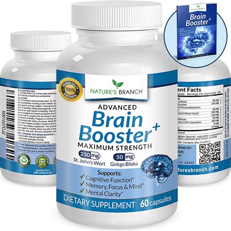 ? PURE ADVANCED Brain Booster Supplement Memory Focus Mind & Clarity ...