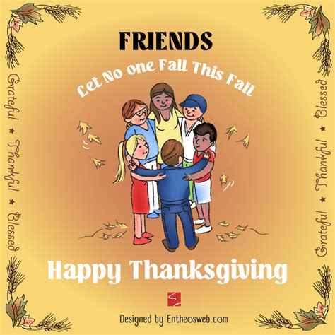 Family Friends Food Fun Thanksgiving eCards for Instagram Facebook Whatsapp | EntheosWeb