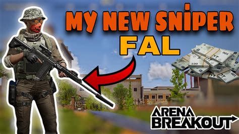 I Played with the New Sniper FAL on the North Bridge Map | Arena Breakout - YouTube