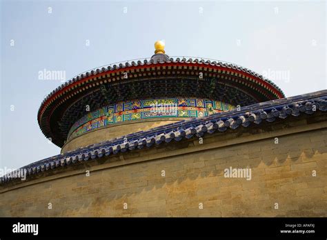 Architecture of The Temple of Heaven Stock Photo - Alamy