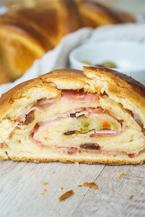 Venezuelan Pan de Jamon (Christmas Ham Bread) - The Cookware Geek