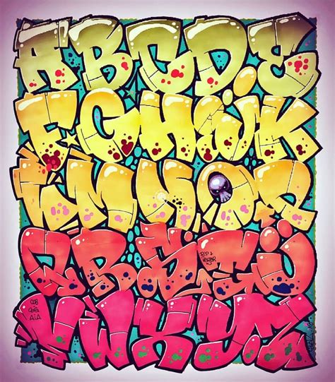 Pin by 🅿️ on GRAF lettering | Graffiti lettering, Graffiti alphabet, Graffiti writing