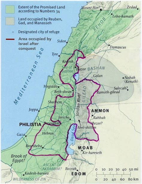 Boundaries and Conquest of Canaan – Big Springs Community Church