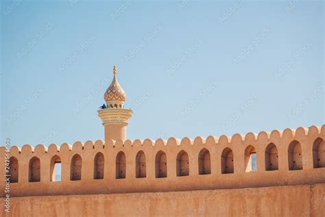 Nizwa fort in Oman Stock Photo | Adobe Stock