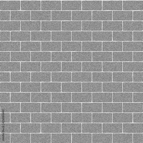 Gray Concrete Brick Wall Seamless Texture Stock Illustration | Adobe Stock