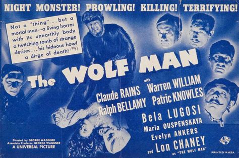 Atomic Robot News: The Wolf Man (1941)(Universal)