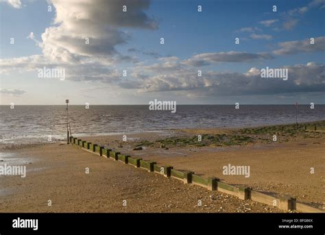 Groynes at Hunstanton Beach Norfolk Stock Photo - Alamy