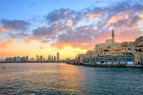 Old-town-of-Jaffa-and-Tel-Aviv-city,-Israel-- | IsramIsrael