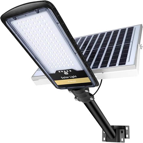 200W Solar Street Lights Outdoor Lamp, 96pcs HB-LEDs 8000lm IP67 Light ...