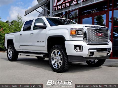 GMC Sierra Denali 2500 with 20in Ultra Goliath Wheels | Denali truck, Gmc pickup trucks, Gmc ...