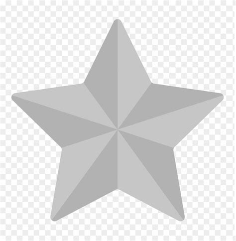 star grey transparent background - Clip Art Library