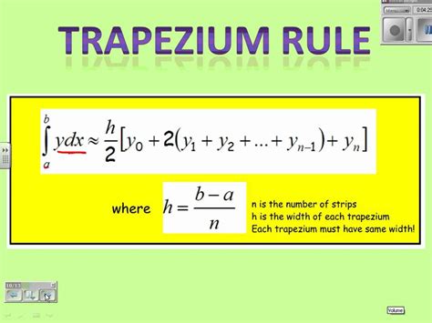 Trapezium Rule Lesson - YouTube