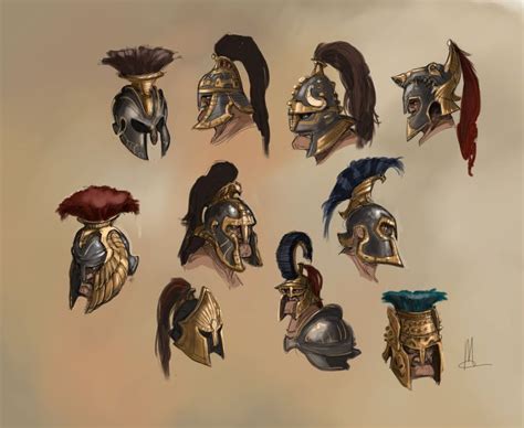 helmet concepts by TheBeke on DeviantArt | Helmet concept, Greek ...