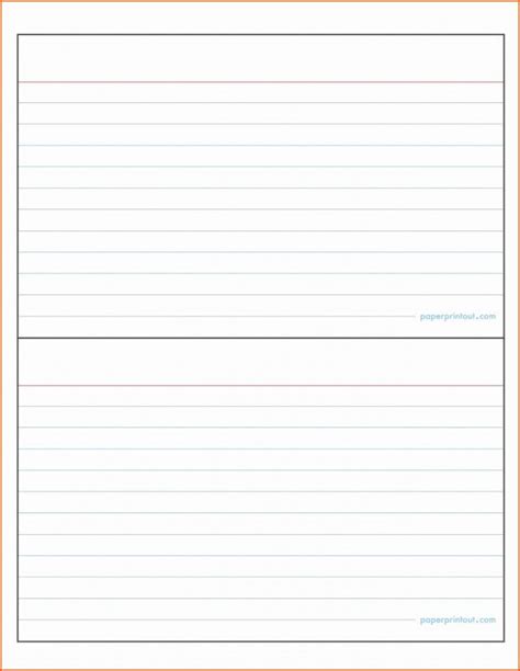 3x5 Blank Index Card Template Awesome 30 Google Docs Notecard Template ...