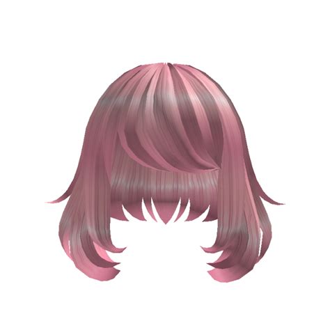 Short Pink Fluffy Hair | Roblox Wiki | Fandom