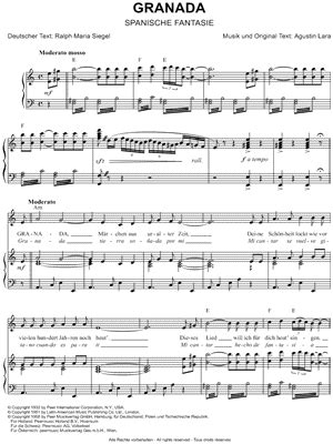 Agustin Lara Sheet Music Downloads at Musicnotes.com