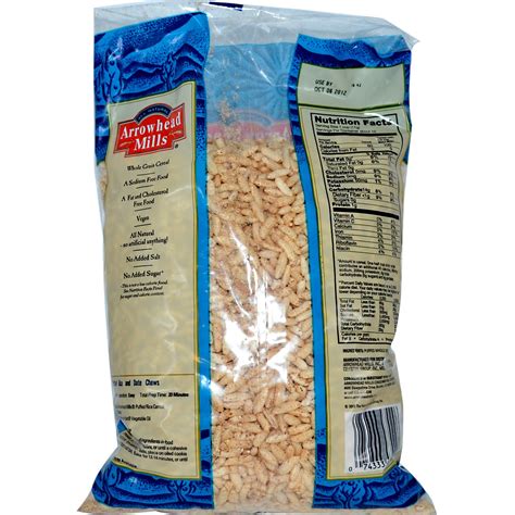 Arrowhead Mills, Puffed Rice Cereal, Whole Grain, 6 oz (170 g) - iHerb